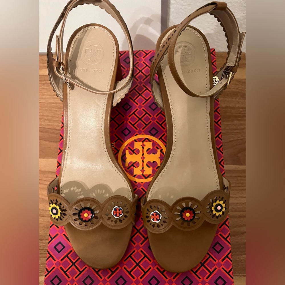 Tory Burch, mini heel, dress sandals